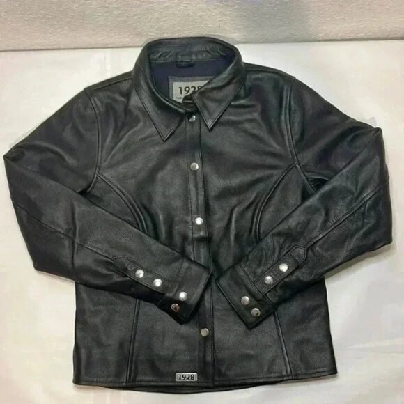 *Custom* Women’s 1928 Pure Leather Jacket Size S - Picture 1 of 7
